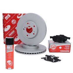 Brake Discs & Pads Set + Cleaner MASTER-SPORT 202551740P OE Ref 45022SEAE01