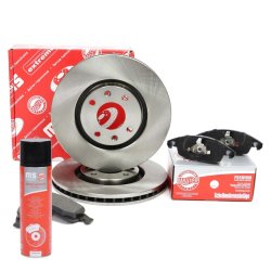 Brake Discs & Pads Set MASTER-SPORT 202601203P OE Ref 1606401480