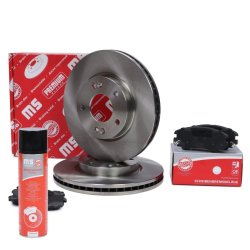 Brake Discs & Pads Set + Cleaner MASTER-SPORT 202601280P OE Ref 517122C000