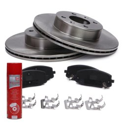 Brake Discs & Pads Set + Cleaner MASTER-SPORT 202801440P OE Ref 517120X700 MASTER SPORT