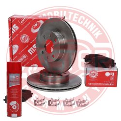 Brake Discs & Pads Set + Cleaner MASTER-SPORT 202801440P OE Ref 517120X700 MASTER SPORT