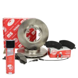 Brake Discs & Pads Set + Cleaner MASTER-SPORT 202801560P OE Ref 1371394