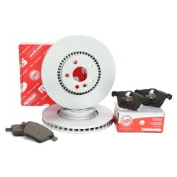 Brake Discs & Pads Set MASTER-SPORT 202801620 OE Ref 1404955