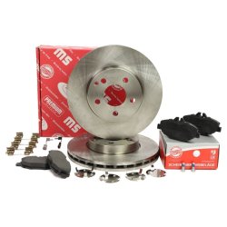 Brake Discs & Pads Set MASTER-SPORT 202801760 OE Ref 2114210712 MASTER SPORT