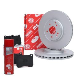 Brake Discs & Pads Set + Cleaner MASTER-SPORT 202801880P OE Ref 0044205120 MASTER SPORT