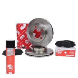 Brake Discs & Pads Set + Cleaner MASTER-SPORT 202802520P OE Ref 4020600Q0G