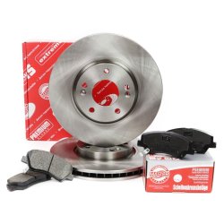 Brake Discs & Pads Set MASTER-SPORT 202802560 OE Ref 581011DA00 MASTER SPORT