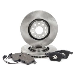 Brake Discs & Pads Set MASTER-SPORT 203001130 OE Ref 8E0698151L