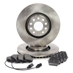 Brake Discs & Pads Set MASTER-SPORT 203001131 OE Ref 8D0615301K