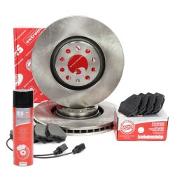 Brake Discs & Pads Set MASTER-SPORT 203001131P OE Ref 8D0615301K