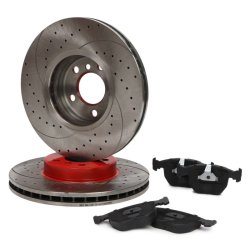 Brake Discs & Pads Set MASTER-SPORT 203021090 OE Ref 34116750713