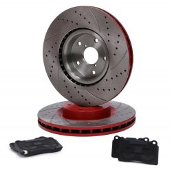 Brake Discs & Pads Set MASTER-SPORT 203022030 OE Ref 45022TGHA01