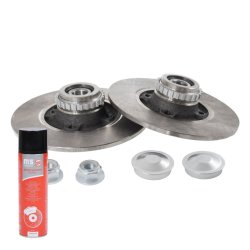 Brake Disc + Cleaner MASTER-SPORT 2401080109B-SET-MSP OE Ref 7700805006