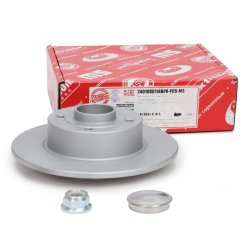 Brake Disc Set MASTER-SPORT 2401080114BPR-PCS-MS OE Ref 7701207823 MASTER SPORT