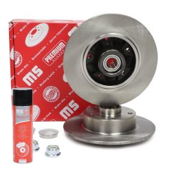 Brake Disc + Cleaner MASTER-SPORT 2401080116B-SET-MSP OE Ref 432001539R