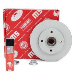 Brake Disc Set + Cleaner MASTER-SPORT 2401090100BPR-PCS-MSP OE Ref 424932