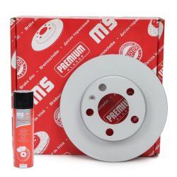 Brake Disc Set + Cleaner MASTER-SPORT 24010901231PR-PCS-MSP OE Ref 1J0615601
