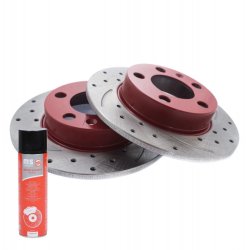 Brake Disc + Cleaner MASTER-SPORT 24010901231SE-SET-MSP OE Ref 1J0615601C