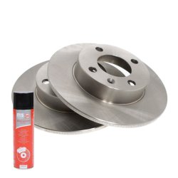 Brake Disc + Cleaner MASTER-SPORT 24010901241-SET-MSP OE Ref 6N0615601A