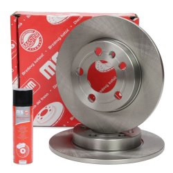 Brake Disc + Cleaner MASTER-SPORT 24010901331-SET-MSP OE Ref 1J0615601D
