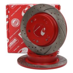 Brake Disc Set MASTER-SPORT 24010901581SE-SET-MS OE Ref 42510SMGE20 MASTER SPORT