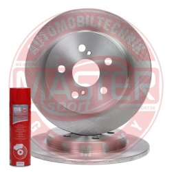 Brake Disc + Cleaner MASTER-SPORT 24010901631-SET-MSP OE Ref 4243112310 MASTER SPORT