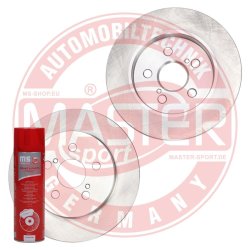 Brake Disc + Cleaner MASTER-SPORT 24010901631-SET-MSP OE Ref 4243112310 MASTER SPORT