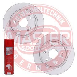 Brake Disc Set + Cleaner MASTER-SPORT 24010901691PR-SET-MSP OE Ref 42510SFY000 MASTER SPORT