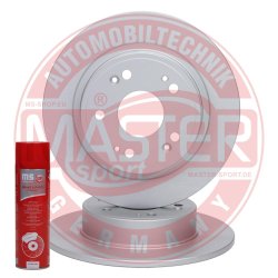 Brake Disc Set + Cleaner MASTER-SPORT 24010901691PR-SET-MSP OE Ref 42510SFY000 MASTER SPORT