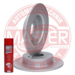 Brake Disc Set + Cleaner MASTER-SPORT 24010901691PR-SET-MSP OE Ref 42510SFY000 MASTER SPORT