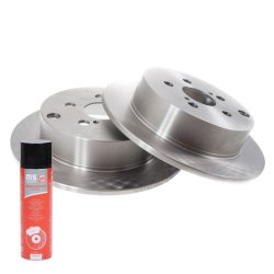 Brake Disc + Cleaner MASTER-SPORT 24010907111-SET-MSP OE Ref 4243120390