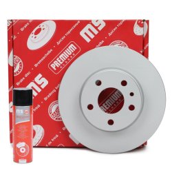 Brake Disc Set + Cleaner MASTER-SPORT 24011002091PR-PCS-MSP OE Ref 164062610001