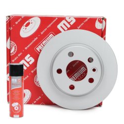 Brake Disc Set + Cleaner MASTER-SPORT 24011002231PR-PCS-MSP OE Ref 7M0615601A