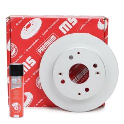Brake Disc Set + Cleaner MASTER-SPORT 24011002331PR-PCS-MSP OE Ref 42510SM4950 MASTER SPORT
