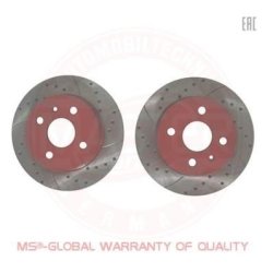 Brake Disc Set MASTER-SPORT 24011002511SE-SET-MS OE Ref 569108 MASTER SPORT