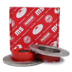 Brake Disc Set MASTER-SPORT 24011002581SE-SET-MS OE Ref 4B0615601 MASTER SPORT