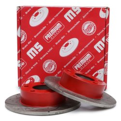 Brake Disc Set MASTER-SPORT 24011002581SE-SET-MS OE Ref 4B0615601 MASTER SPORT
