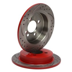 Brake Disc Set MASTER-SPORT 24011002711SE-SET-MS OE Ref 34211503070 MASTER SPORT