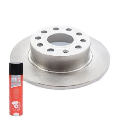 Brake Disc Set + Cleaner MASTER-SPORT 24011002771-PCS-MSP OE Ref 1K0615601AB MASTER SPORT
