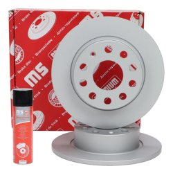Brake Disc + Cleaner MASTER-SPORT 24011002771PR-SET-MSP OE Ref 1K0615601AB MASTER SPORT
