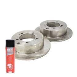 Brake Disc + Cleaner MASTER-SPORT 24011002811-SET-MSP OE Ref MR493489 MASTER SPORT