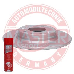 Brake Disc Set + Cleaner MASTER-SPORT 24011003021PR-PCS-MSP OE Ref GF3Y26251A MASTER SPORT