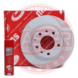 Brake Disc Set + Cleaner MASTER-SPORT 24011003021PR-PCS-MSP OE Ref GF3Y26251A MASTER SPORT
