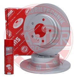 Brake Disc Set + Cleaner MASTER-SPORT 24011003151PR-SET-MSP OE Ref 34214031725 MASTER SPORT