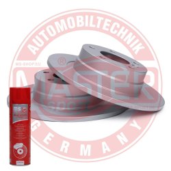 Brake Disc Set + Cleaner MASTER-SPORT 24011003151PR-SET-MSP OE Ref 34214031725 MASTER SPORT