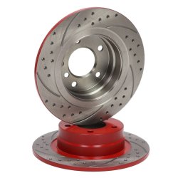 Brake Disc Set MASTER-SPORT 24011003151SE-SET-MS OE Ref 34214031725 MASTER SPORT