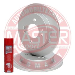 Brake Disc Set + Cleaner MASTER-SPORT 24011003241-SET-MSP OE Ref 584110X500 MASTER SPORT