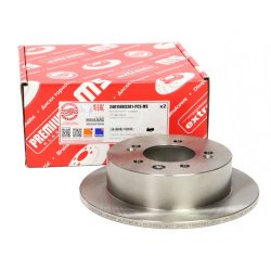 Brake Disc Set MASTER-SPORT 24011003381-PCS-MS OE Ref 584112H300 MASTER SPORT