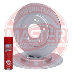 Brake Disc Set + Cleaner MASTER-SPORT 24011003701PR-SET-MSP OE Ref 584113Z100 MASTER SPORT