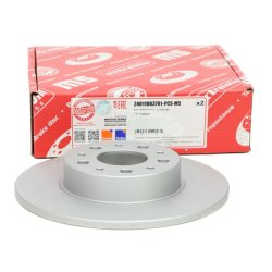 Brake Disc Set MASTER-SPORT 24011003781-PCS-MS OE Ref 51808471 MASTER SPORT